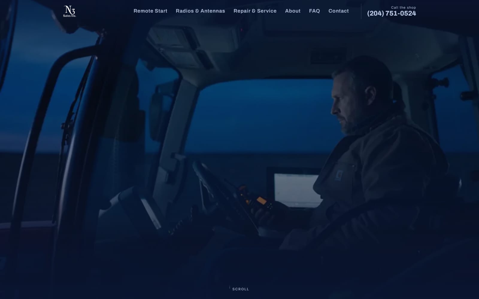 N3 Sales website for its automotive and two-way radio business